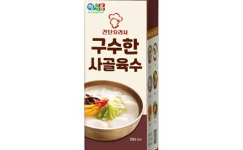 방송인기상품 멸치육수 1분링 8팩  사골육수 1분링 4팩 베스트8