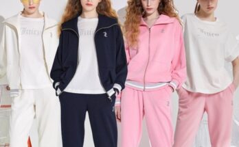 가성비 최고 쥬시꾸뛰르 JUICY COUTURE 23FW 아메리칸 벨루어 셋업 2종 베스트 상품